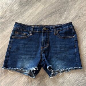 🏴 Joes jeans blue denim shorts size 12 girls
